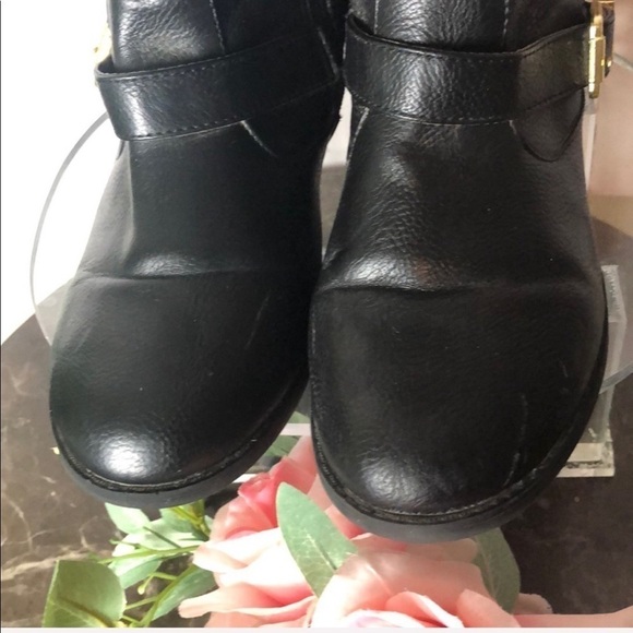 Nina Tall Black Studded Riding Boots Size 5 - Picture 6 of 8